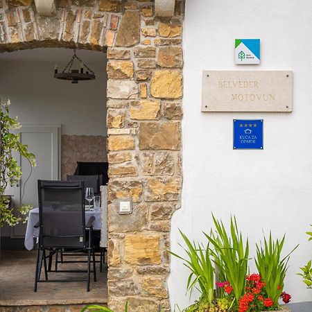 Holiday Home Belveder Motovun With Heated Pool Livade Екстериор снимка