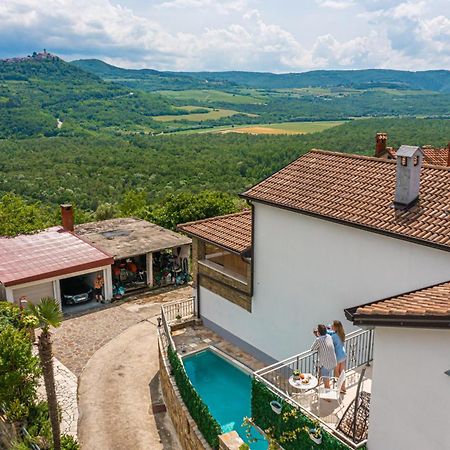 Holiday Home Belveder Motovun With Heated Pool Livade Екстериор снимка